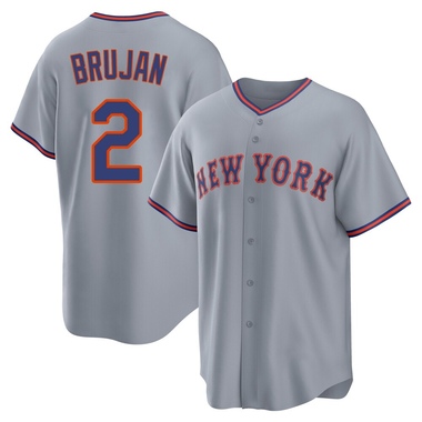 Gray Vidal Brujan Youth New York Mets Away 2.0 Jersey - Replica