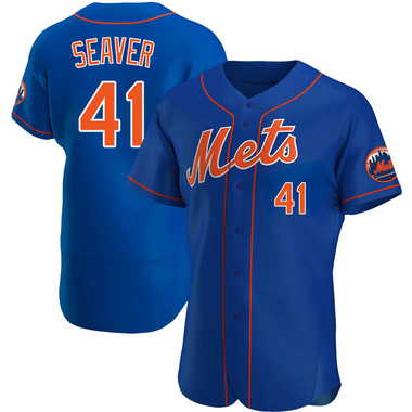 Royal Tom Seaver Men's New York Mets Alternate Jersey - Authentic Big Tall