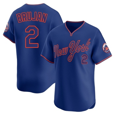 Royal Vidal Brujan Youth New York Mets Alternate 2 Jersey - Limited